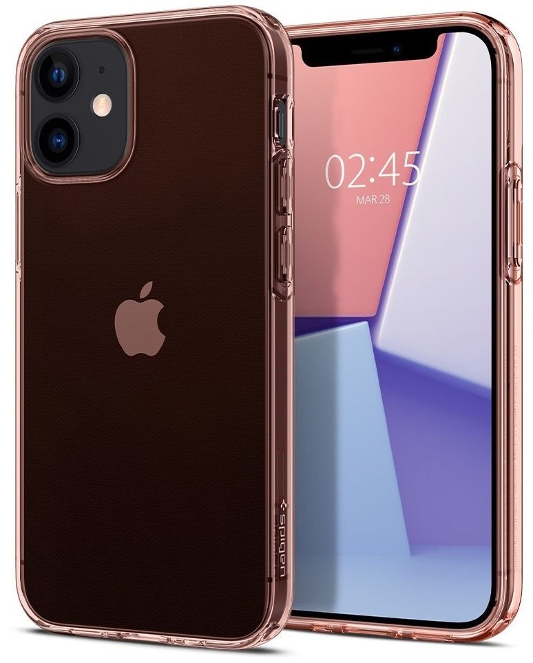 

Spigen для iPhone 12 mini Crystal Flex Rose Crystal (ACS01540), Розовый