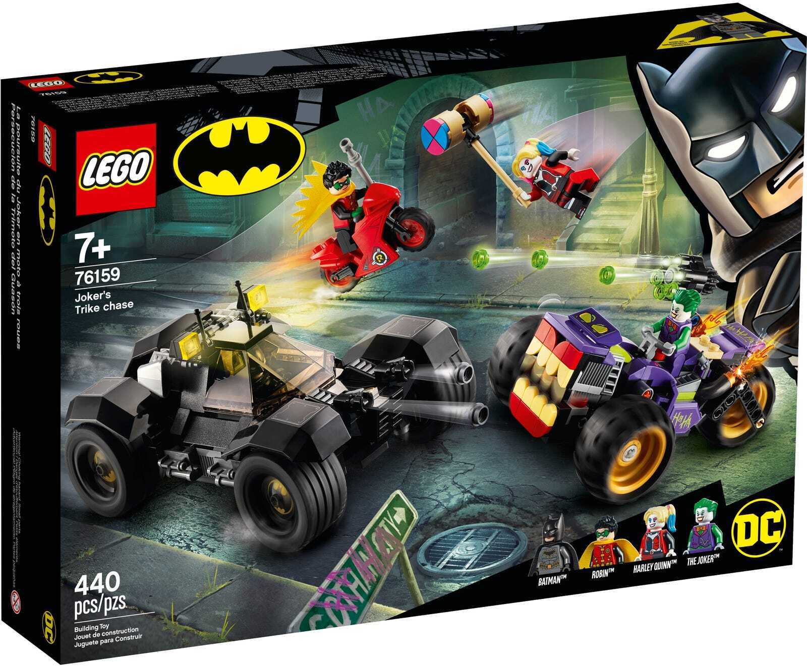 

LEGO Super Heroes Преследование трехколесного мотоцикла Джокера (76159)