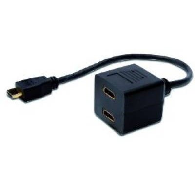 

DIGITUS HDMI Y 2m (AK-330400-002-S) Black