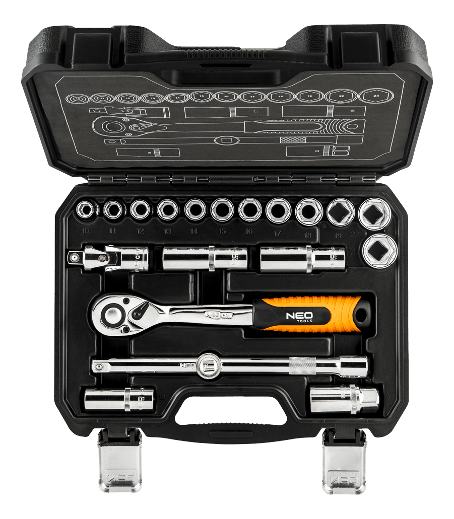 

Neo Tools 1/2", 20 шт. CrV (08-661)