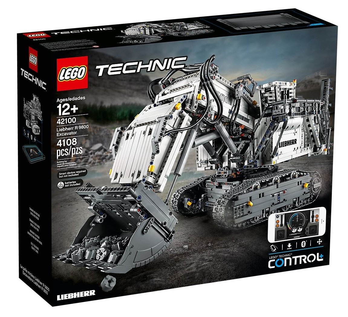 

LEGO Technic Экскаватор Liebherr R 9800 (42100)