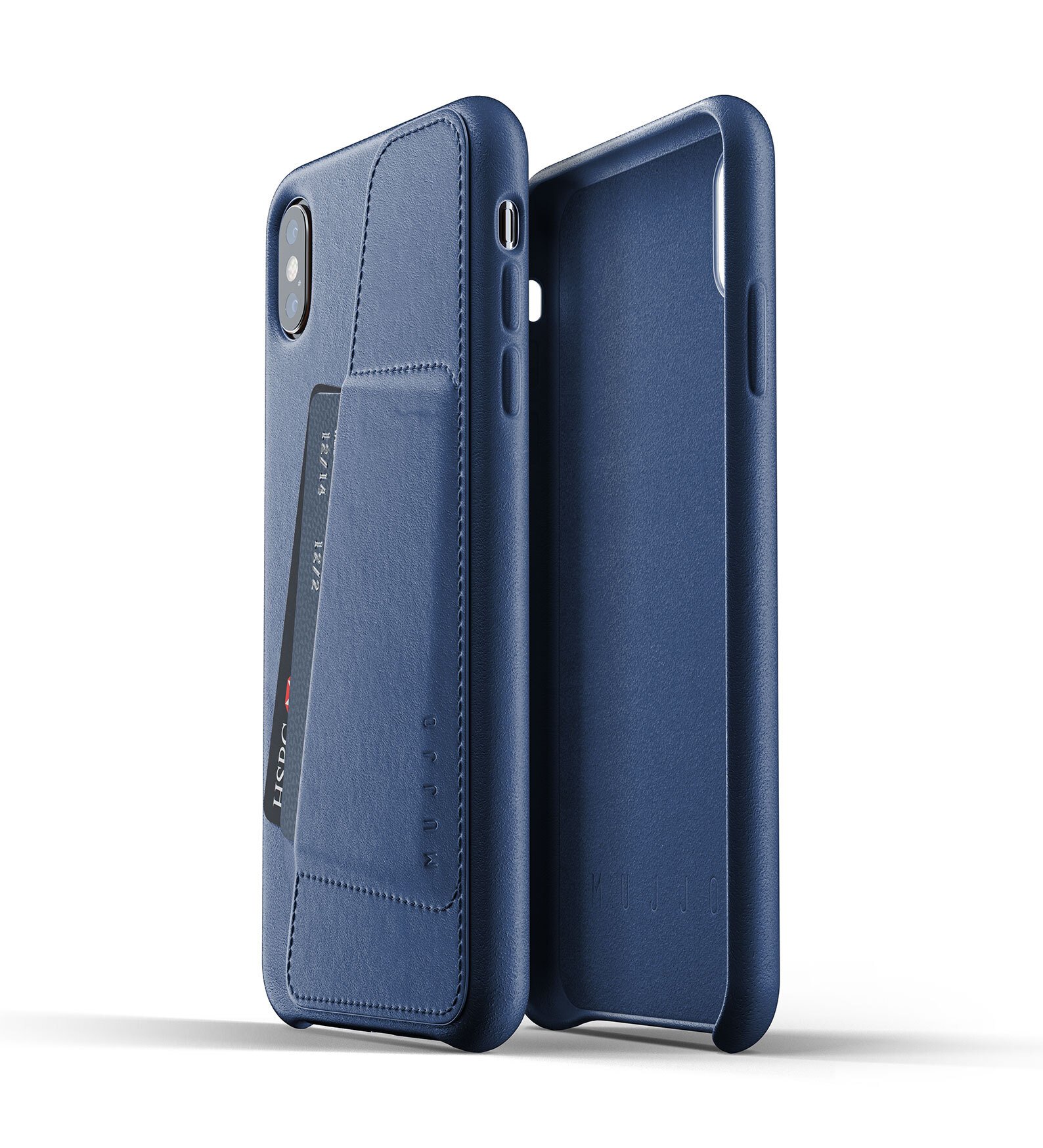 

MUJJO для iPhone Xs Max Full Leather Wallet Blue (MUJJO-CS-102-BL)