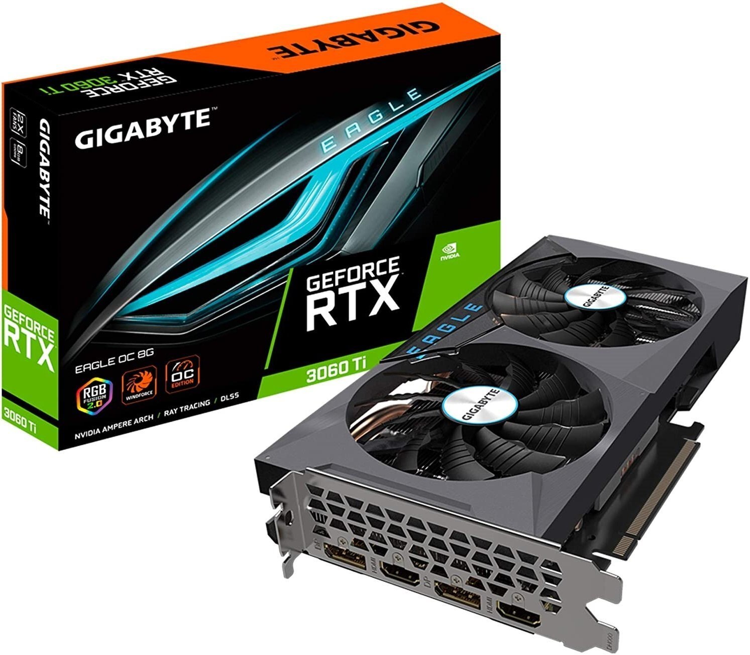 

GIGABYTE GeForce RTX3060 Ti (GV-N306TEAGLEOC-8GD2.0)
