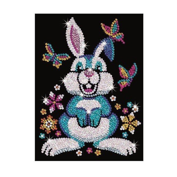 

Sequin Art RED Binky the Bunny New (SA1603)