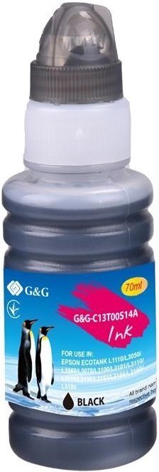 

G&G для EPSON L3100, L3101, L3110, L3150, L3151, L1110, L3156, L3160, L5190 (G&G-C13T00S14A)