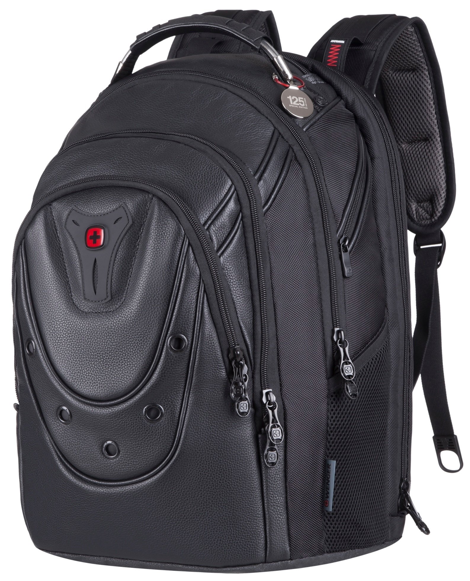 

WENGER Ibex 125th 17" Black Leather, чёрный (605499)