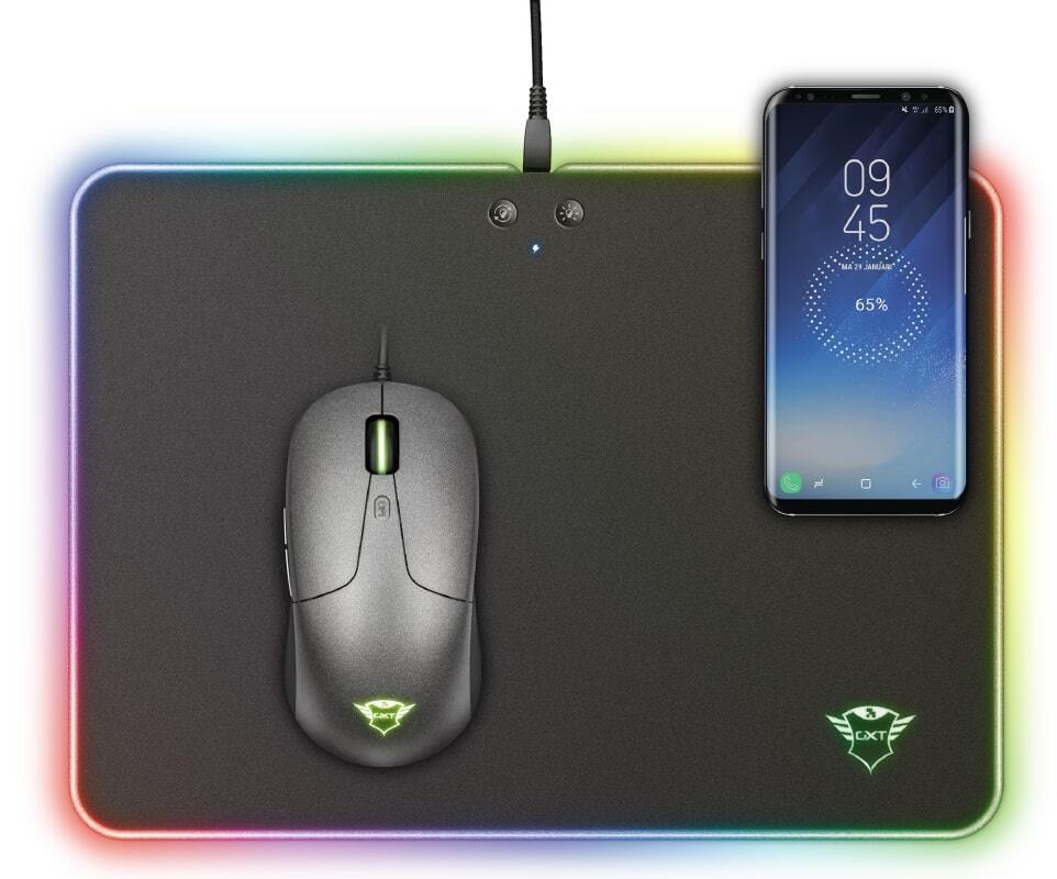 

TRUST GXT 750 Qlide RGB Gaming Mouse Pad with wireless charging (23184)