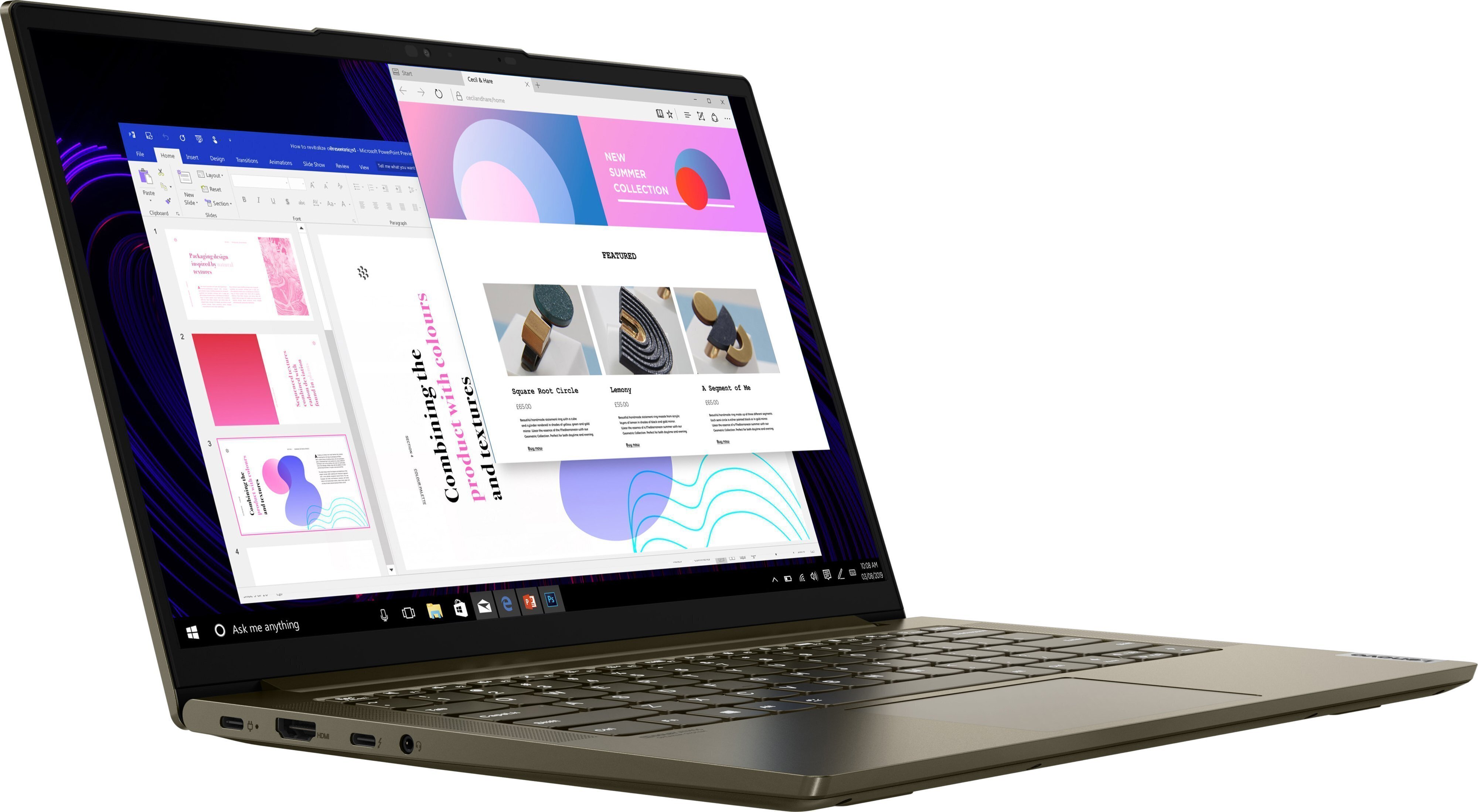 

LENOVO Yoga Slim7 14ITL05 (82A300KPRA), Зелёный