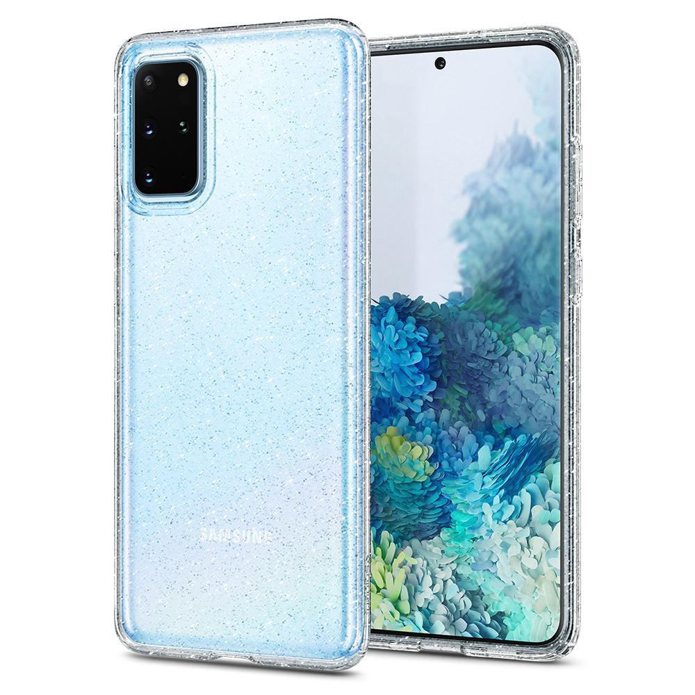 

Spigen для Galaxy S20+ Liquid Crystal Glitter Crystal Quartz (ACS00752), Прозрачный