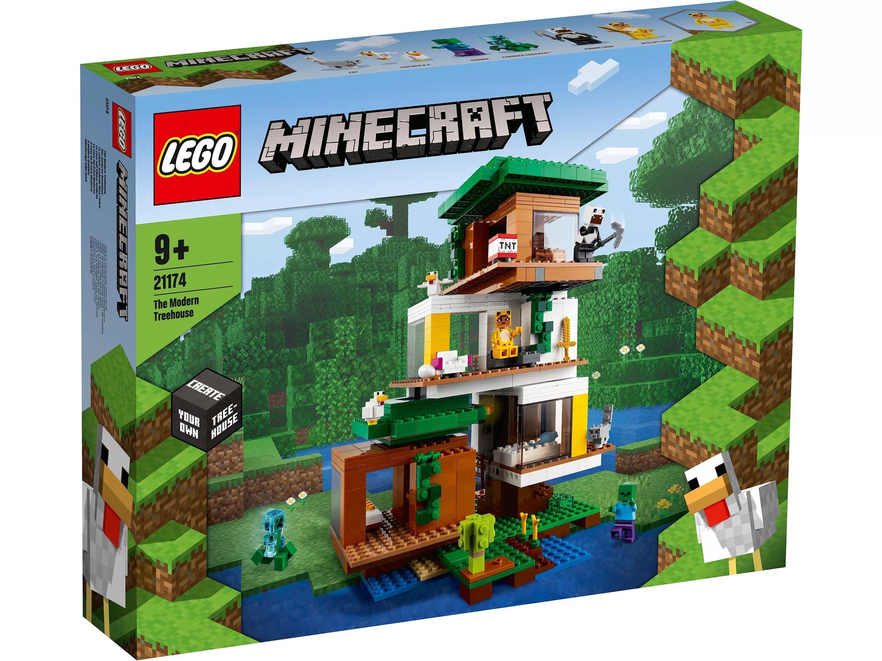 

LEGO Minecraft Современный домик на дереве (21174)