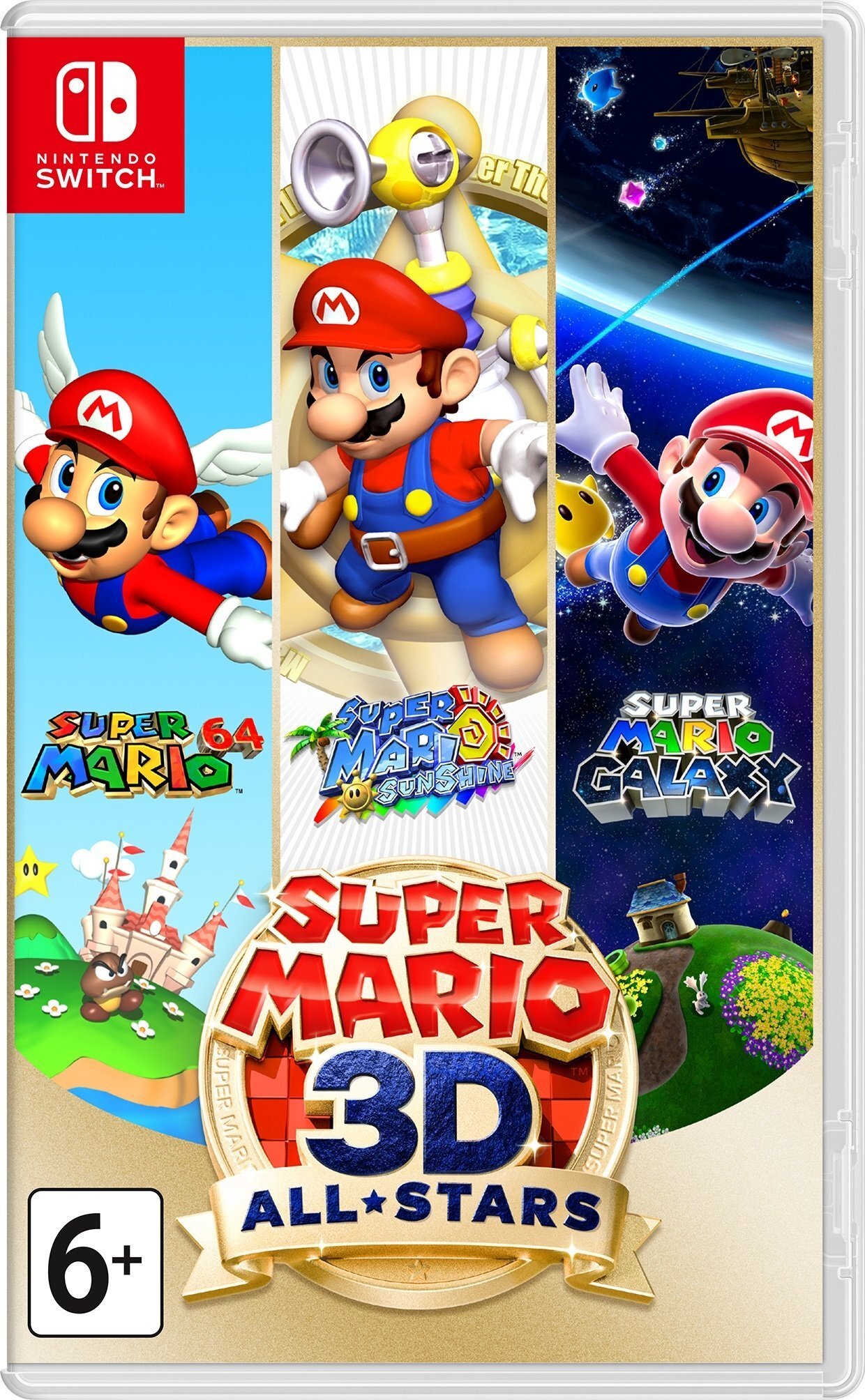 

Super Mario 3D All-Stars (Nintendo Switch) (45496426651), Разноцветный