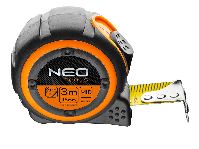 

Neo Tools 3 м x 19 мм, магнит (67-183)
