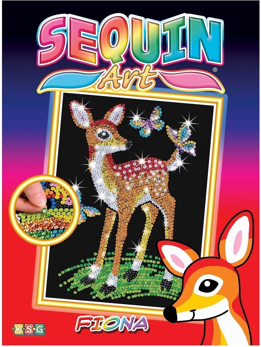 

Sequin Art RED Fiona Fawn (SA0710)