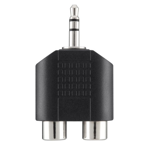 

BELKIN 3.5мм jack -2RCA (M/F) PORTABLEBLACK (F3Y120BF)