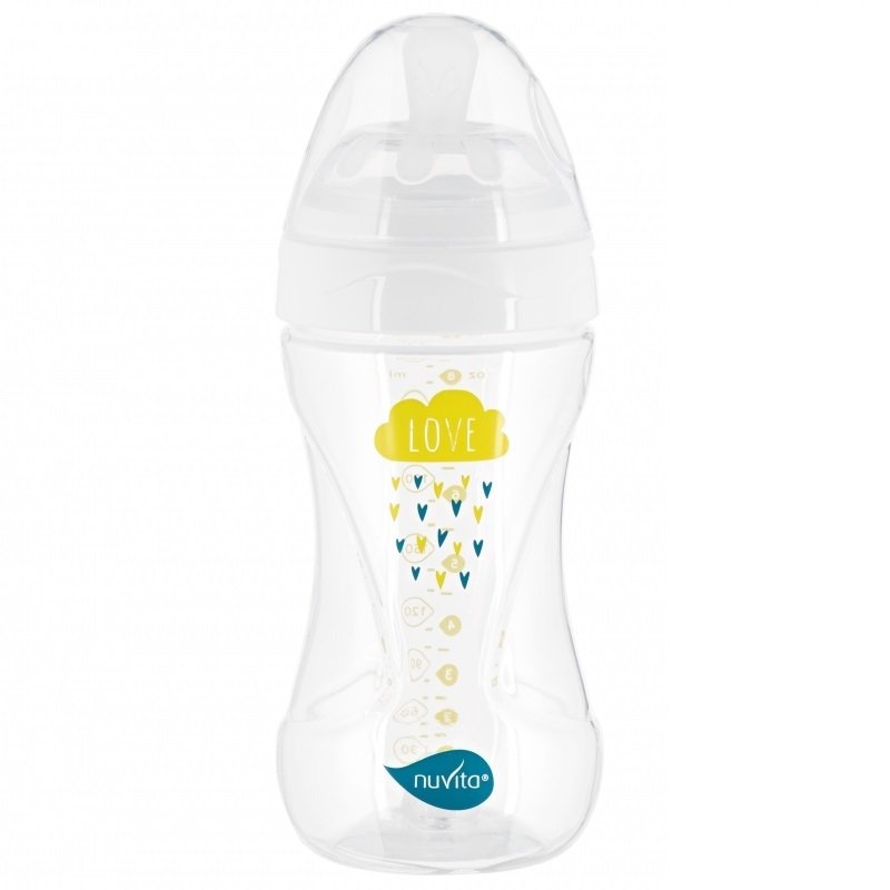 

NUVITA NV6031 Mimic Collection 250мл 3м+ Антиколиковая, белая (NV6031BIANCO), Белый