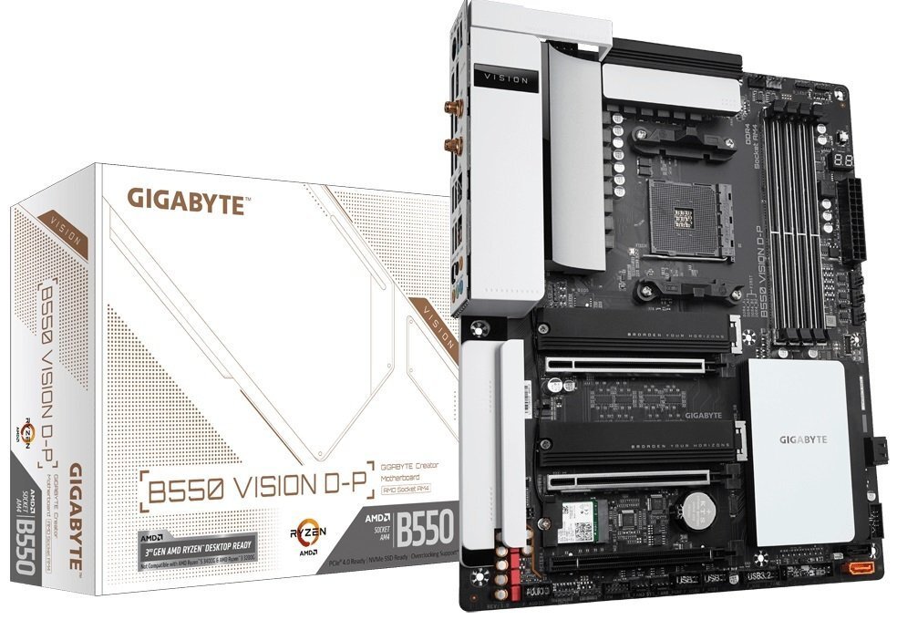 

GIGABYTE B550 VISION D-P
