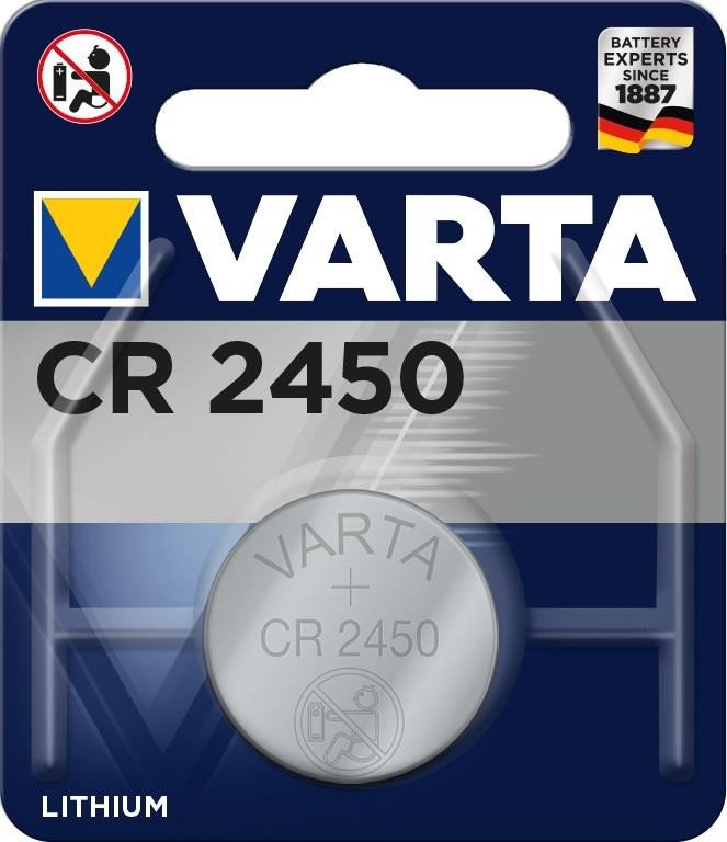 

VARTA CR 2450 BLI 1 LITHIUM (06450101401)