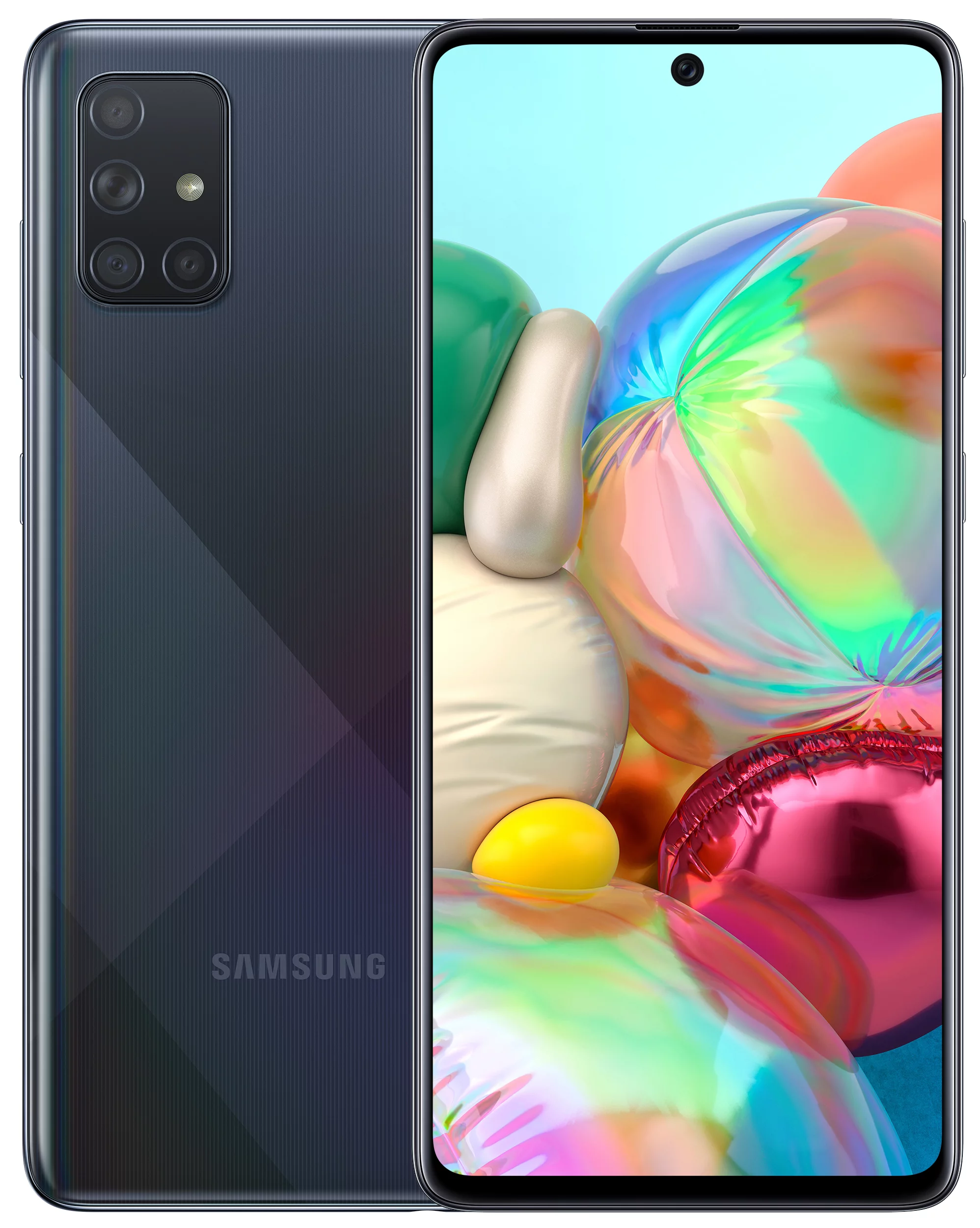 

SAMSUNG Galaxy A71 A715F (SM-A715FZKUSEK) Black, Чёрный