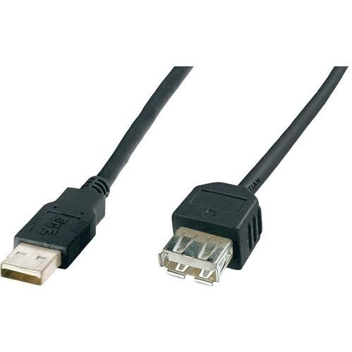 

DIGITUS USB 2.0 (AM/AF) 1.8м Black