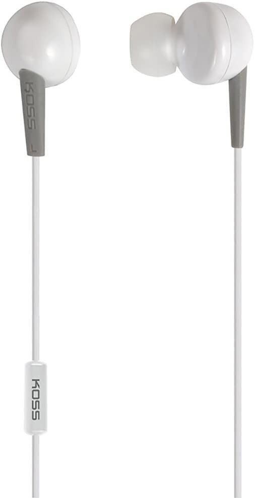 

KOSS KEB6iW Mic White (194796.101, Чёрный