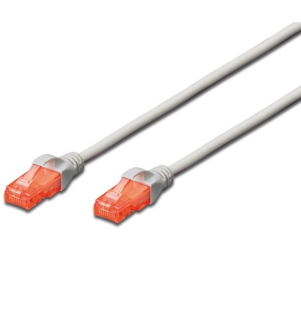 

DIGITUS CCA CAT 6 UTP, 5м, AWG 26/7, PVC, серый (DK-1612-050)