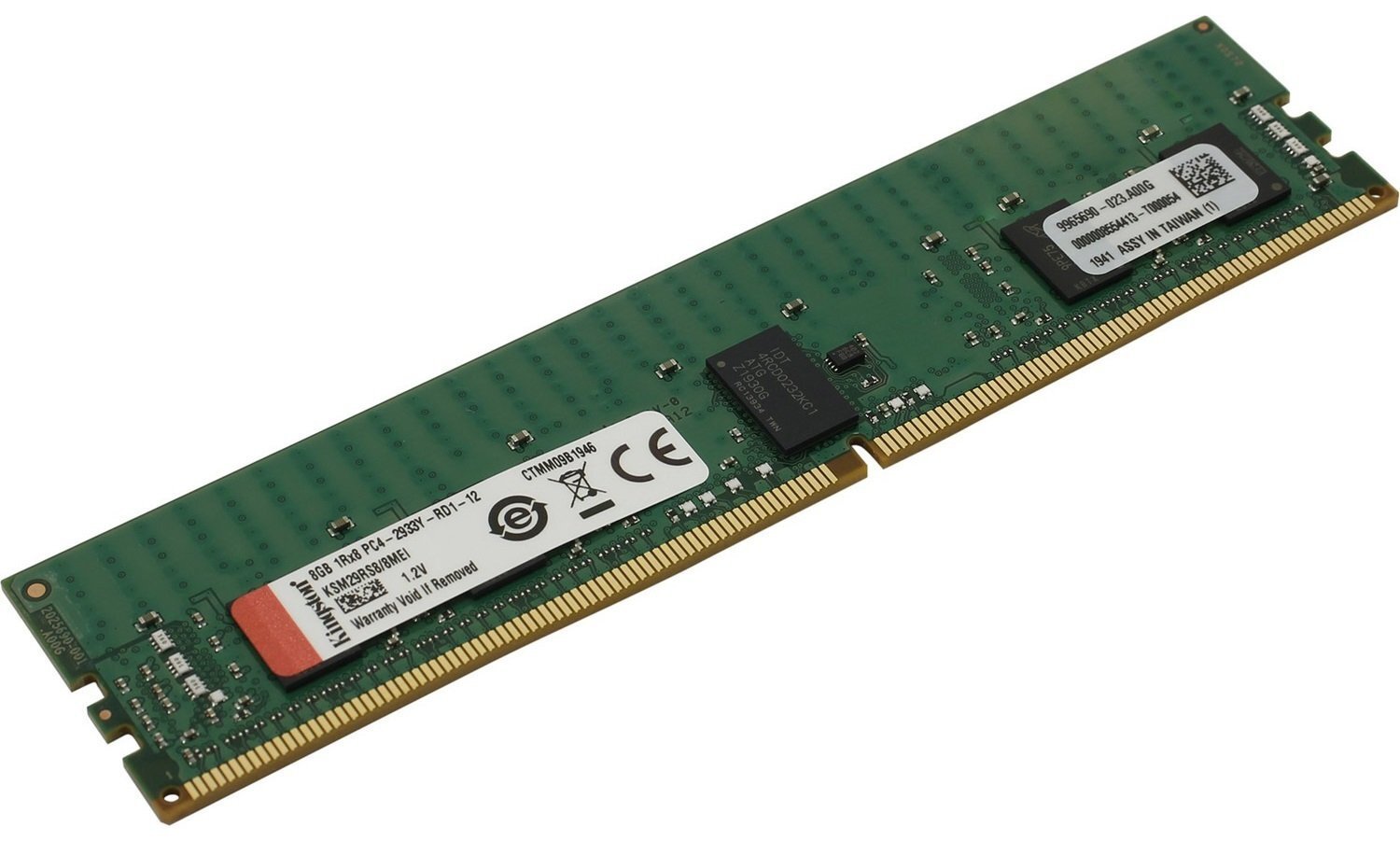 

KINGSTON DDR4-2933 8GB ECC REG RDIMM (KSM29RS8/8MEI)