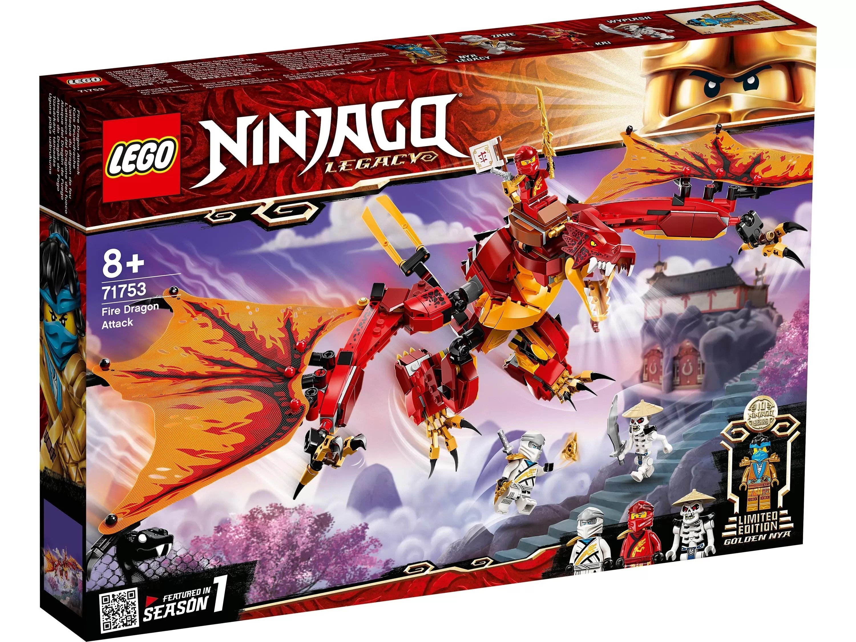 

LEGO Ninjago Атака огненного дракона (71753)