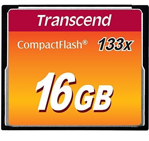 

TRANSCEND Compact Flash 16GB (133X)