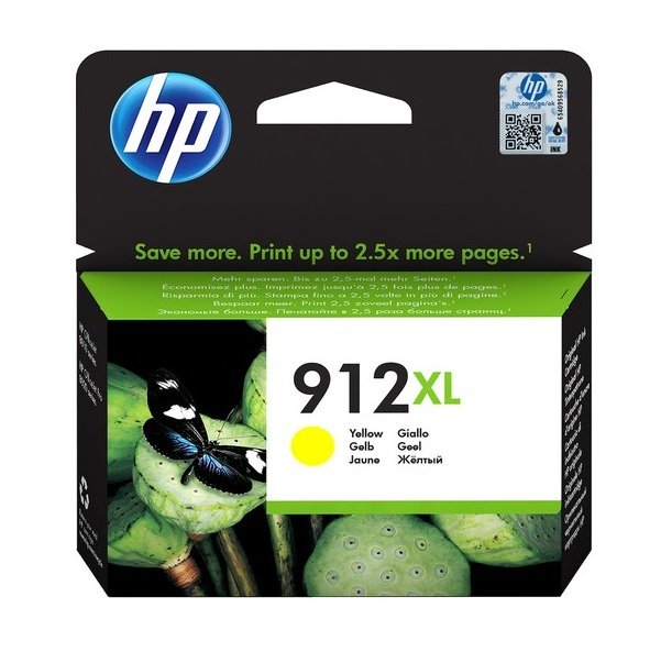 Акція на HP 912XL High Yield Yellow Original Ink Cartridge (3YL83AE) від Repka