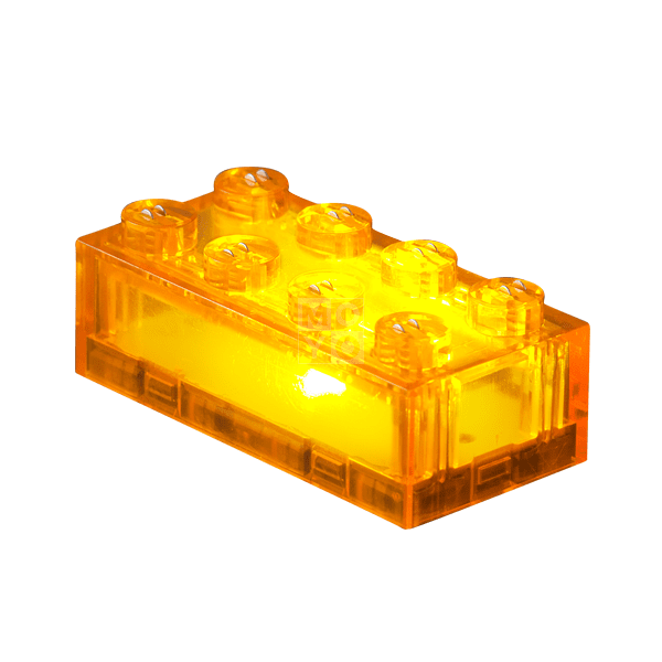 

LIGHT STAX с LED подсветкой Transparent оранжевый 1 эл. 4х2 (LS-S11903-05)