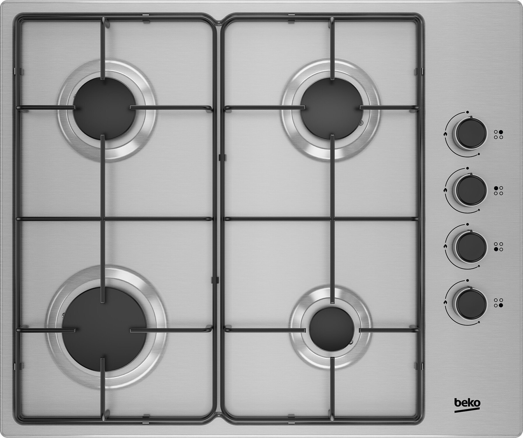 

BEKO HIGG64123SX, Нержавеющая сталь
