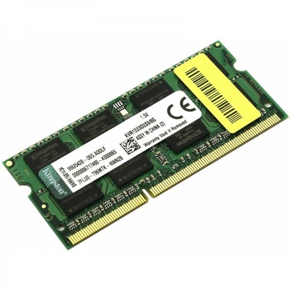 

KINGSTON SO-DIMM 8GB DDR3-1333 (KVR1333D3S9/8G