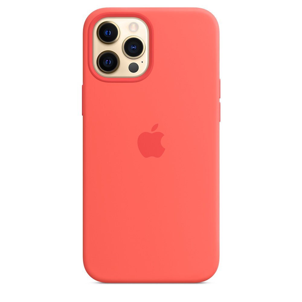 

APPLE для iPhone 12 Pro Max Silicone Case with MagSafe Pink Citrus (MHL93ZE/A), Розовый