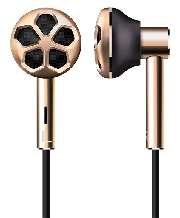 

1More Dual Driver Mic Black (E1008), Чёрный