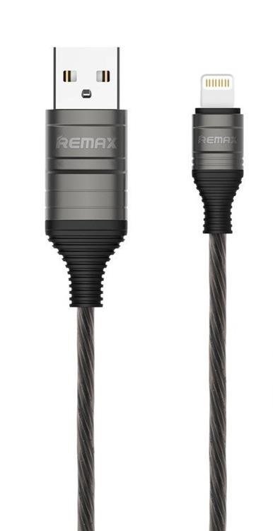 

REMAX EL Lightning 2.1A Data/Charge 1M, black (RC-130I-BLACK), Чёрный