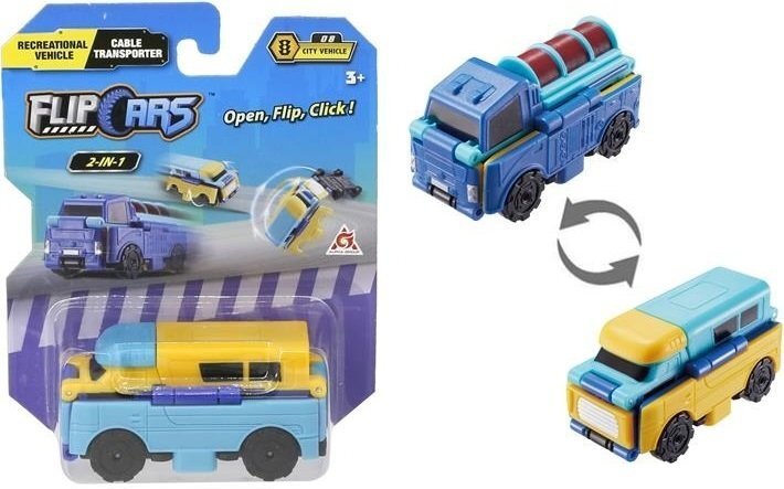 

Flip Cars 2 в 1 караван и для полива (EU463875-35), Разноцветный