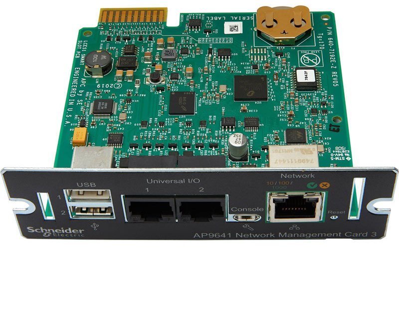 

APC Network Management Card with PowerChute Network Shutdown & Environmental Monitorin (AP9641)