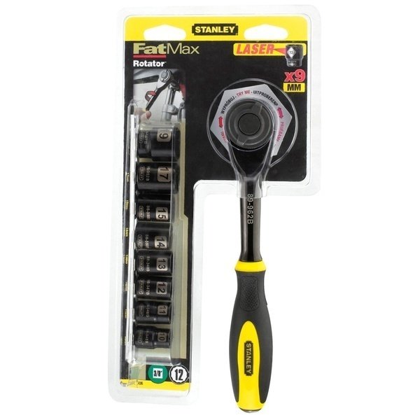 

STANLEY 1/4 Rotator Black Chrome (11 предметов) (0-94-607)