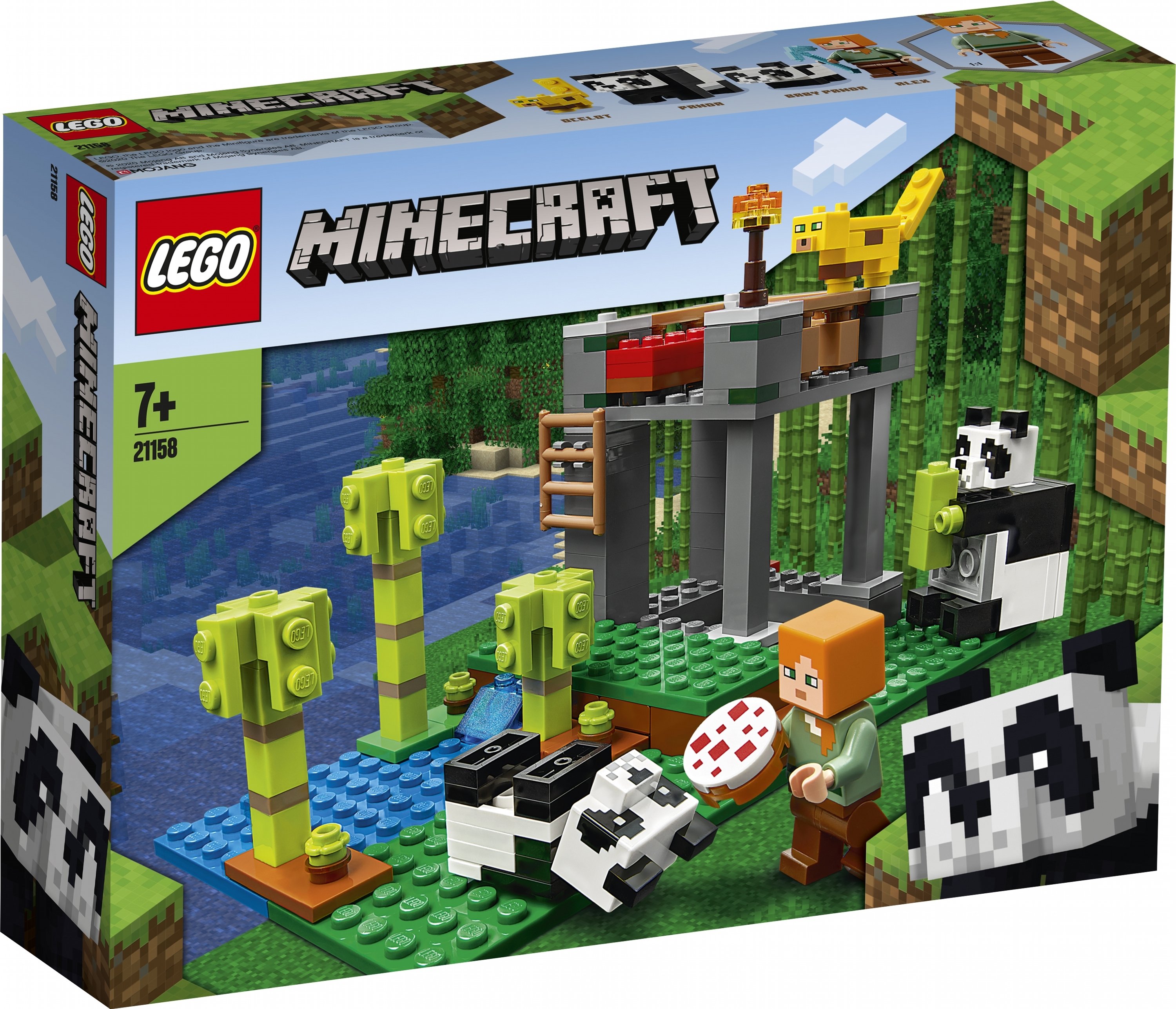 

LEGO Minecraft Питомник панд (21158)