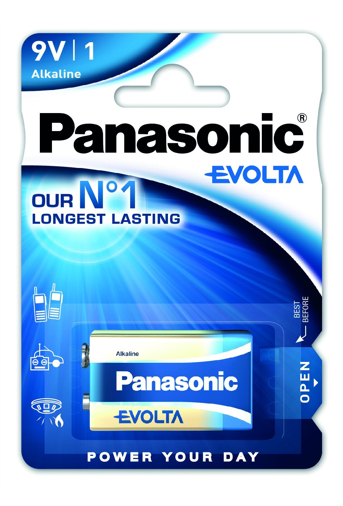 

PANASONIC EVOLTA 6LR61 BLI 1 ALKALINE (6LR61EGE/1BP)