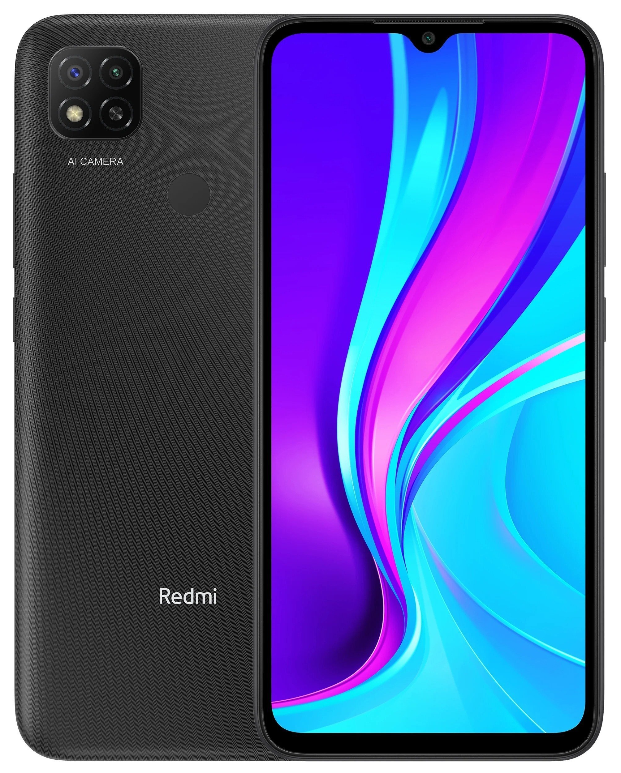 

XIAOMI Redmi 9C 3/64Gb Midnight Gray (M2006C3MNG), Cерый