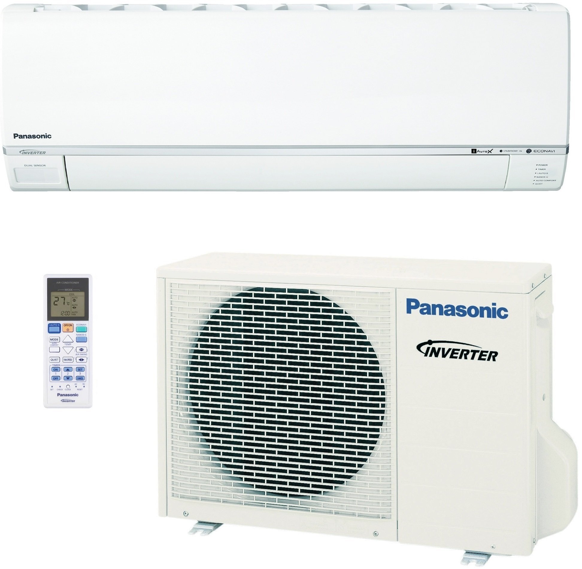 

PANASONIC Deluxe CS-E7RKDW/CU-E7RKD