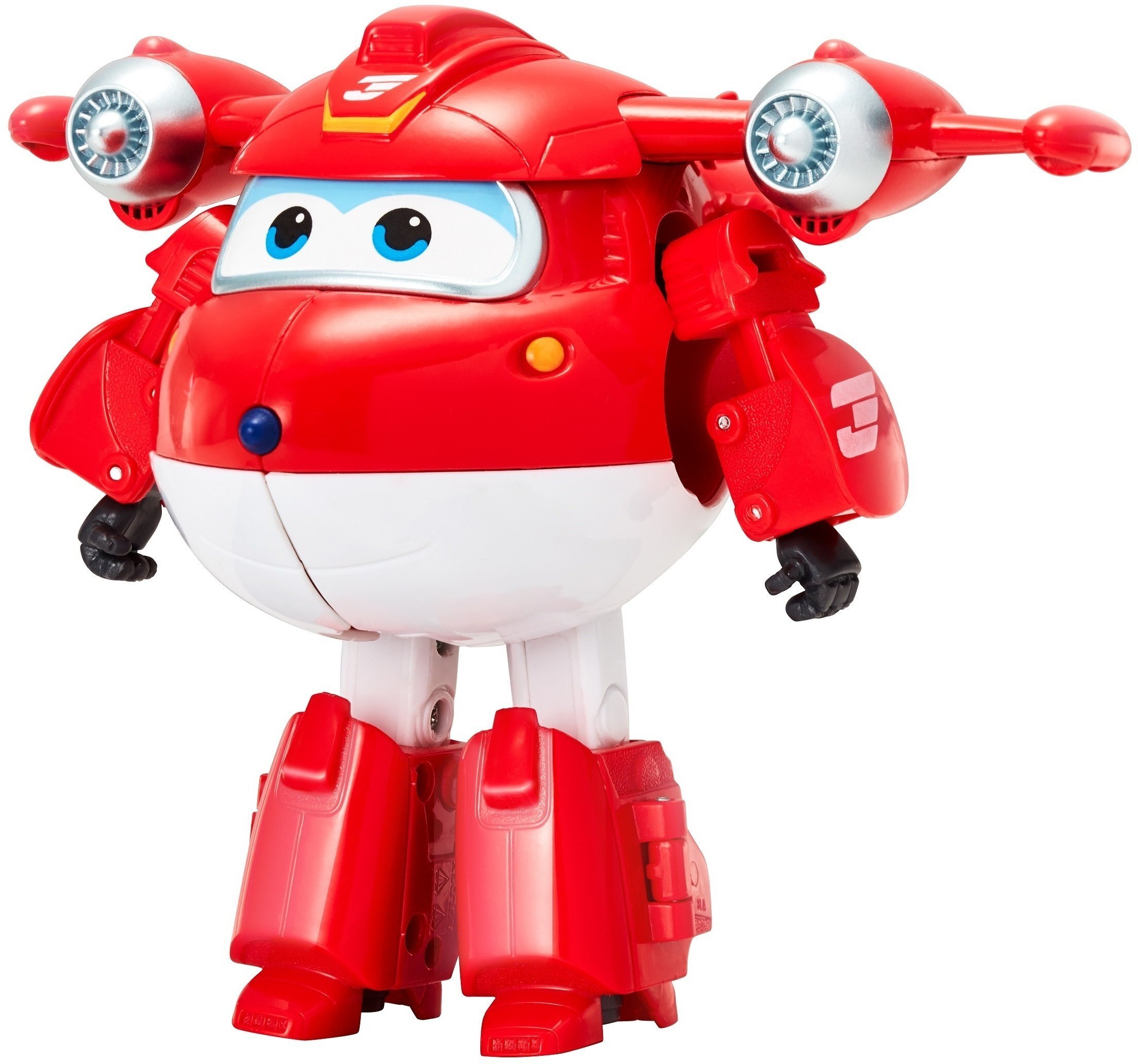 

Super Wings Transforming-Supercharge Jett, Джетт (EU740283), Красный