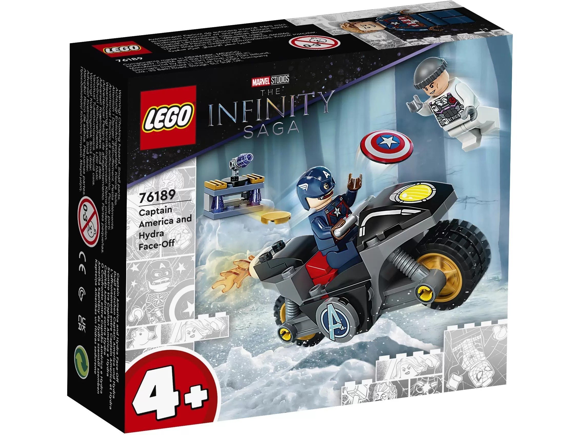 

LEGO Super Heroes Битва Капитана Америка с Гидрой (76189)