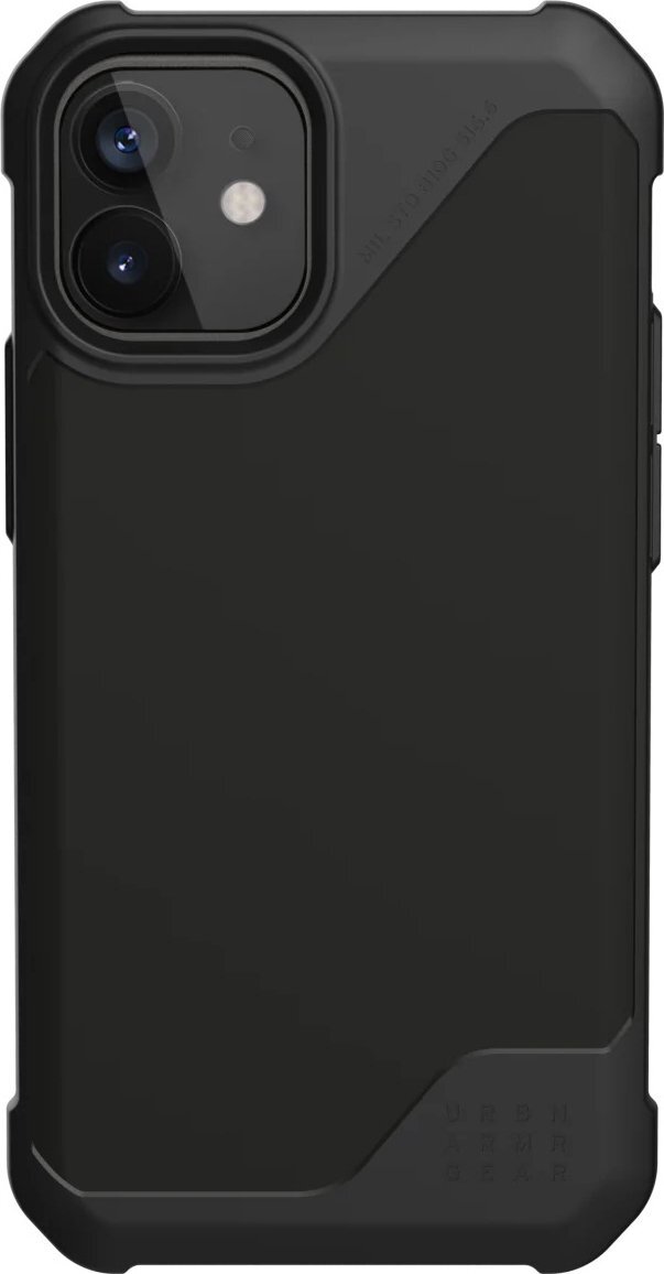 

UAG для iPhone 12 mini Metropolis LT(PU) SATN Black (11234O113840), Чёрный
