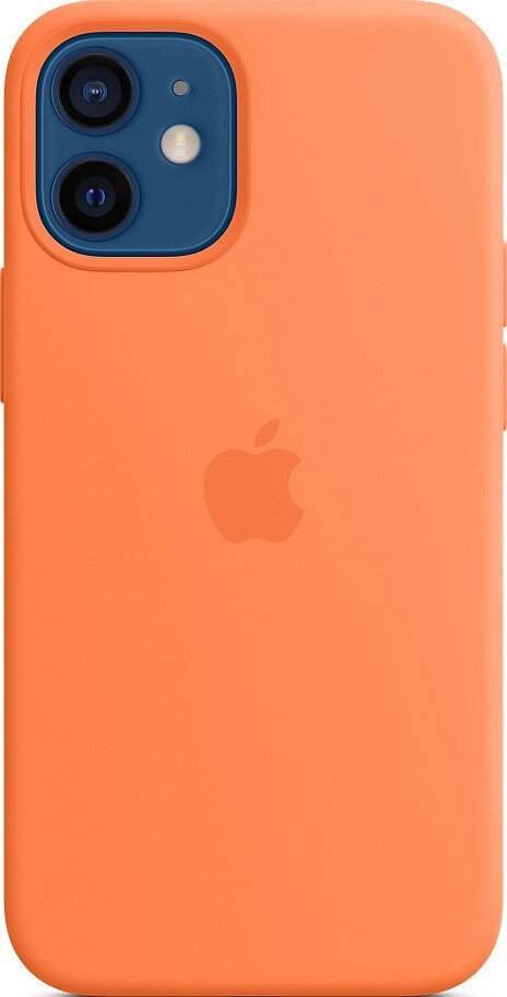 

APPLE для iPhone 12 mini Silicone Case with MagSafe Kumquat (MHKN3ZE/A), Оранжевый