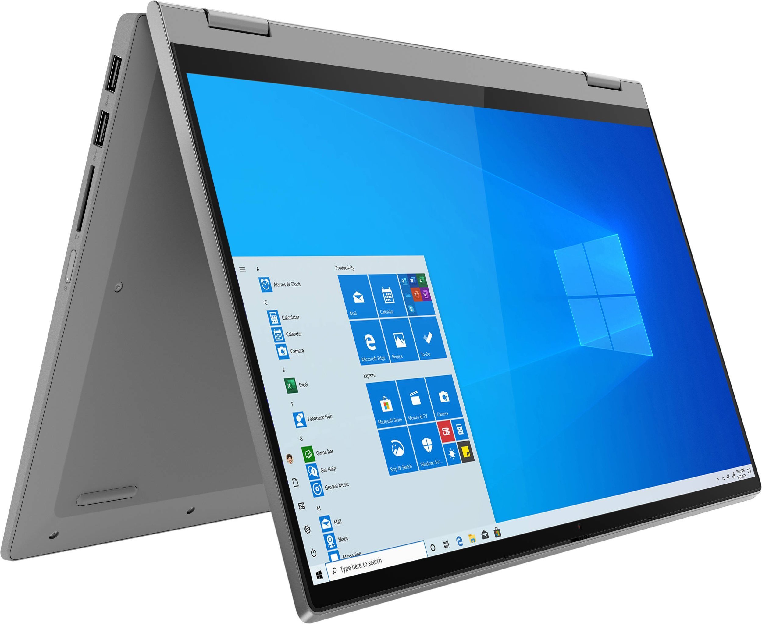 

LENOVO Flex 5 14IIL05 (81X100NPRA, Cерый