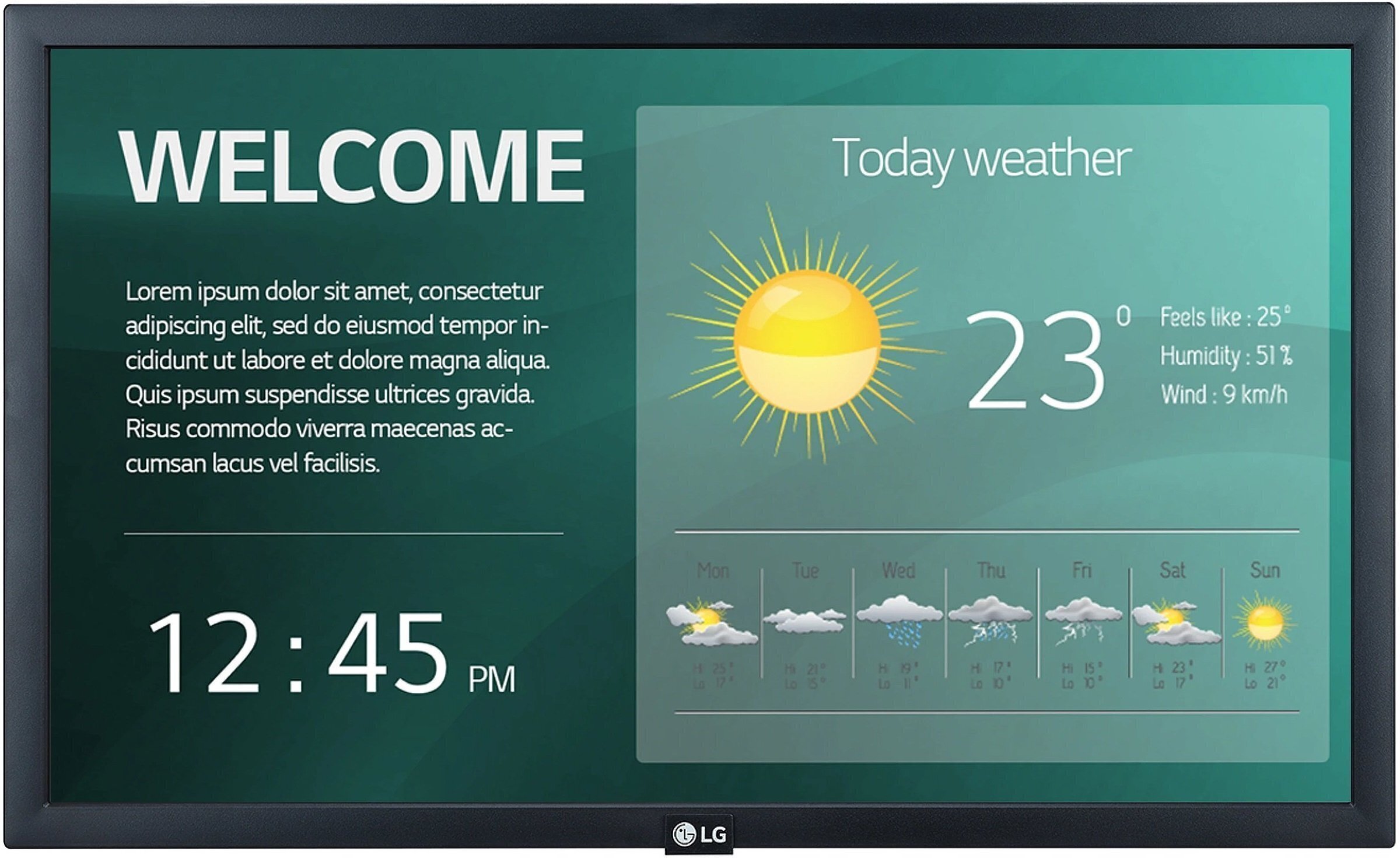 

LG 22" 22SM3G-B