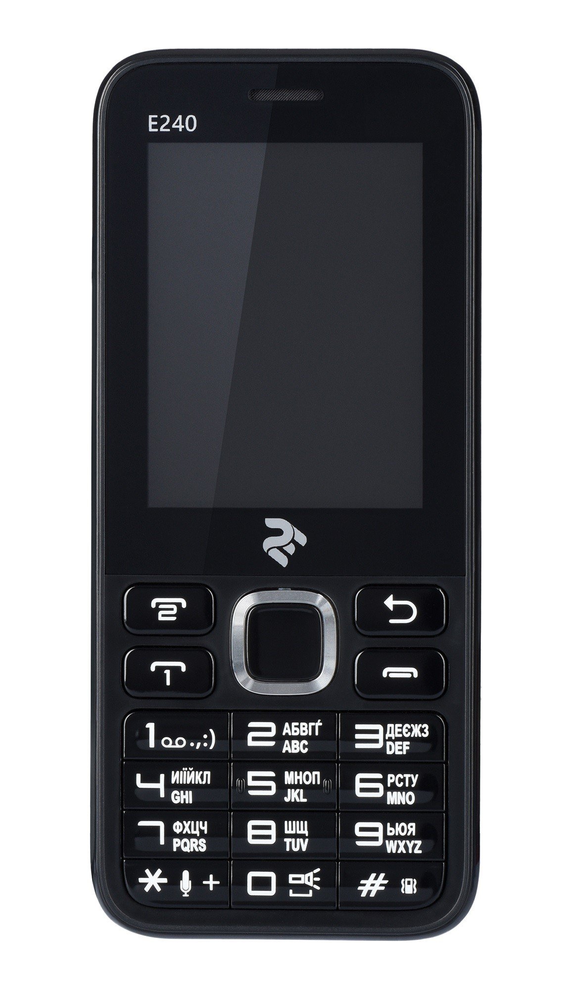 

2E TWOE E240 DualSim Black, Чёрный