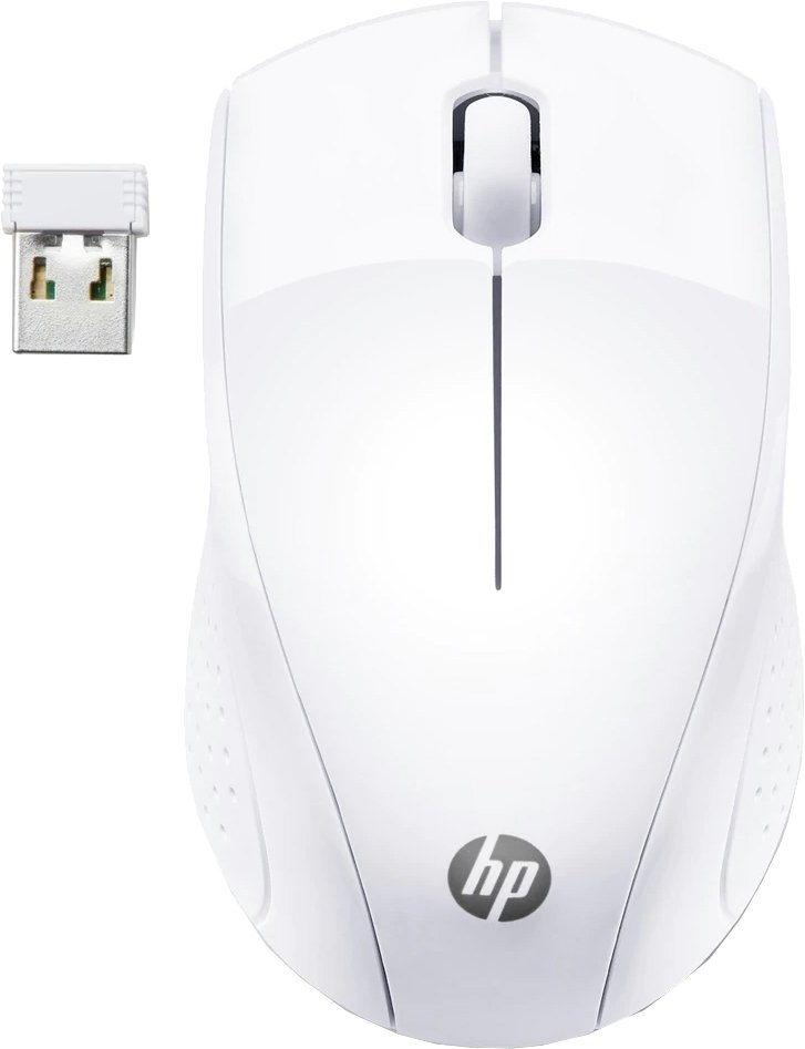 

HP 220 Wireless Mouse Pike Silver (7KX12AA), Белый